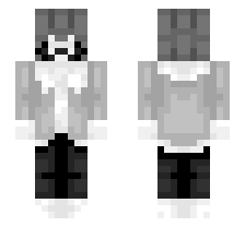 KELSEY CLOVER [KELSEY OVER BF RESKIN MOD/OR30-CLOVER] OFFICIAL MINECRAFT DEFAULT SKIN 