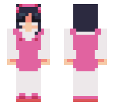 NENE [FNF PICO'S UPDATE OFFICIAL/FNF SHOOTIN' MOD] OFFICIAL MINECRAFT DEFAULT SKIN 