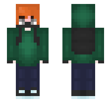 SOFT PICO [FNF SOFT MOD] OFFICIAL MINECRAFT DEFAULT SKIN 