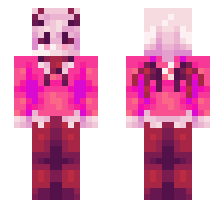 SELEVER [FNF MIDFIGHT MASSES MOD] OFFICIAL MINECRAFT DEFAULT SKIN 