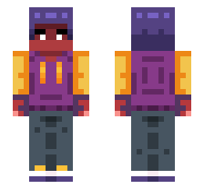 DARNELL [FNF PICO'S UPDATE OFFICIAL/FNF SHOOTIN' MOD] OFFICIAL MINECRAFT DEFAULT SKIN 