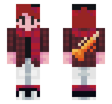 SISTER SEAREST [FNF BIG SWINGIN' SISTER MOD] OFFICIAL MINECRAFT DEFAULT SKIN