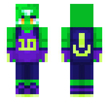 NEON [FNF VS. NEON MOD] OFFICIAL MINECRAFT DEFAULT SKIN