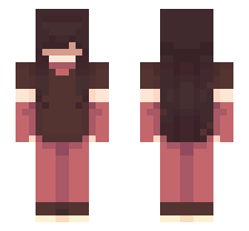 ANNIE [FNF XATSUOVER MOD/FNF HAZY RIVER MOD] OFFICIAL MINECRAFT DEFAULT SKIN 