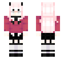 SELEVENA [FNF MIDFIGHT MASSES GENDERBEND MOD] OFFICIAL MINECRAFT DEFAULT SKIN 