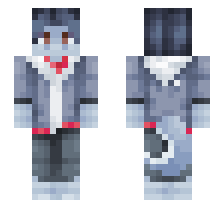 KAMEX/ACE [FNF VS. ACE MOD] OFFICIAL MINECRAFT DEFAULT SKIN 