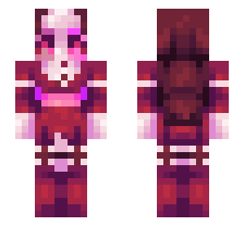 LUCIFER SARVENTE [FNF MIDFIGHT MASSES MOD] OFFICIAL MINECRAFT DEFAULT SKIN 