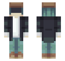GARCELLO [FNF SMOKE EM' OUT STRUGGLE MOD/FNF HAZY RIVER MOD] OFFICIAL MINECRAFT DEFAULT SKIN