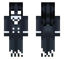 MARIE [FNF VS. GHOST TWINS MOD] OFFICIAL MINECRAFT DEFAULT SKIN 