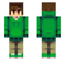 EDD GOULD [FNF CHALLENGE-EDD MOD/EDDSWORLD] OFFICIAL MINECRAFT DEFAULT SKIN 