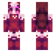 DEMON LUCIFER SARVENTE [FNF MIDFIGHT MASSES MOD] OFFICIAL MINECRAFT DEFAULT SKIN 