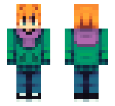 MATT HARDGREAVES [FNF CHALLENGE-EDD MOD/EDDSWORLD] OFFICIAL MINECRAFT DEFAULT SKIN 