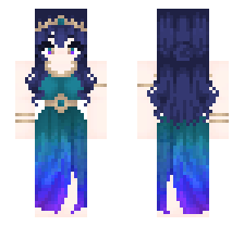 The goddess of the ocean