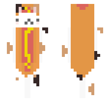 hot dog cat