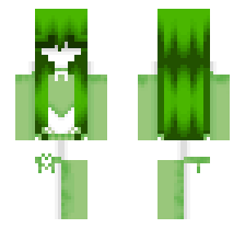 Green girl