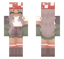 Hat Mushroom Girl
