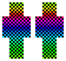 Rainbow Dotted Design