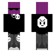 Mano H P de balaclava 