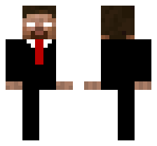 Herobrine in suit