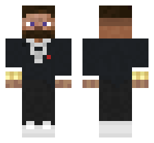 suit with beard Steve