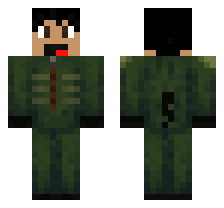 Traje zombie horse cape