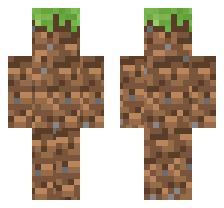 grass dude from older minecraft 