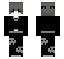 Skeleteton (White and Black)