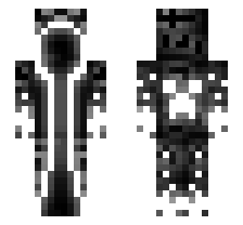 Glowing White On Black Mage 