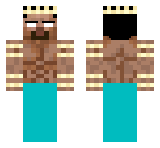 Herobrine merman