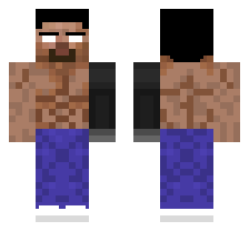 Herobrine before death