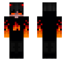 DEMON DARK FIRE SKIN#5