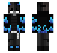 DEMON DARK FIRE SKIN#14