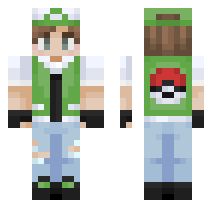 treinador pokémon verde