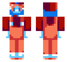 GRAND DAD [FNF MARIO'S MADNESS MOD EXTRAS] OFFICIAL MINECRAFT DEFAULT SKIN