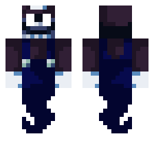 GHOST MARIO [FNF MARIO'S MADNESS MOD] OFFICIAL MINECRAFT DEFAULT SKIN