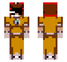 DAIS-EYE [FNF MARIO'S MONDAY NIGHT MASSACRE] OFFICIAL MINECRAFT DEFAULT SKIN