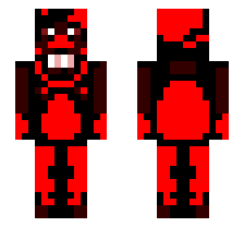 MR. VIRTUAL [FNF MARIO'S MADNESS MOD] OFFICIAL MINECRAFT DEFAULT SKIN 