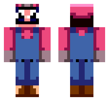 TURMOIL [FNF MARIO'S MADNESS MOD] OFFICIAL MINECRAFT DEFAULT SKIN 