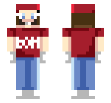 DAY OUT MARIO [FNF MARIO'S MADNESS MOD EXTRAS] OFFICIAL MINECRAFT DEFAULT SKIN