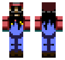 C-1N64/COPY MARIO [FNF MARIO'S MADNESS MOD] OFFICIAL MINECRAFT DEFAULT SKIN