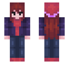 HYPNO GF [FNF HYPNO'S LULLABY MOD] OFFICIAL MINECRAFT DEFAULT SKIN 