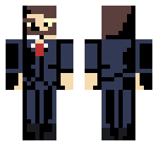 DICTATOR MARIO [FNF MARIO'S MADNESS MOD] OFFICIAL MINECRAFT DEFAULT SKIN