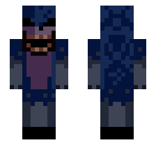 SCORCHEDHOG [FNF VS. SONIC.EXE MOD] OFFICIAL MINECRAFT DEFAULT SKIN 