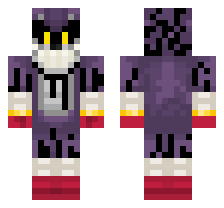 XANTHUS TRUE FORME [FNF UNDYING PHOENIX MOD] OFFICIAL MINECRAFT DEFAULT SKIN 