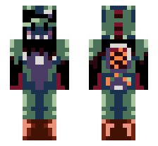 Y0SH [FNF MARIO'S MADNESS MOD] OFFICIAL MINECRAFT DEFAULT SKIN 