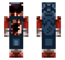 SONIC.ERR [FNF VS. SONIC.ERR MOD] OFFICIAL MINECRAFT DEFAULT SKIN 