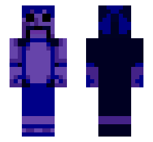 MAGIN [FNF VS. SONIC.EXE MOD] OFFICIAL MINECRAFT DEFAULT SKIN 