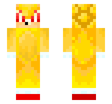FLEETWAY SONIC.EXE [FNF VS. SONIC.EXE MOD] OFFICIAL MINECRAFT DEFAULT SKIN