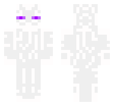 Белый эндермен 999