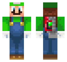 Luigi with pultergust